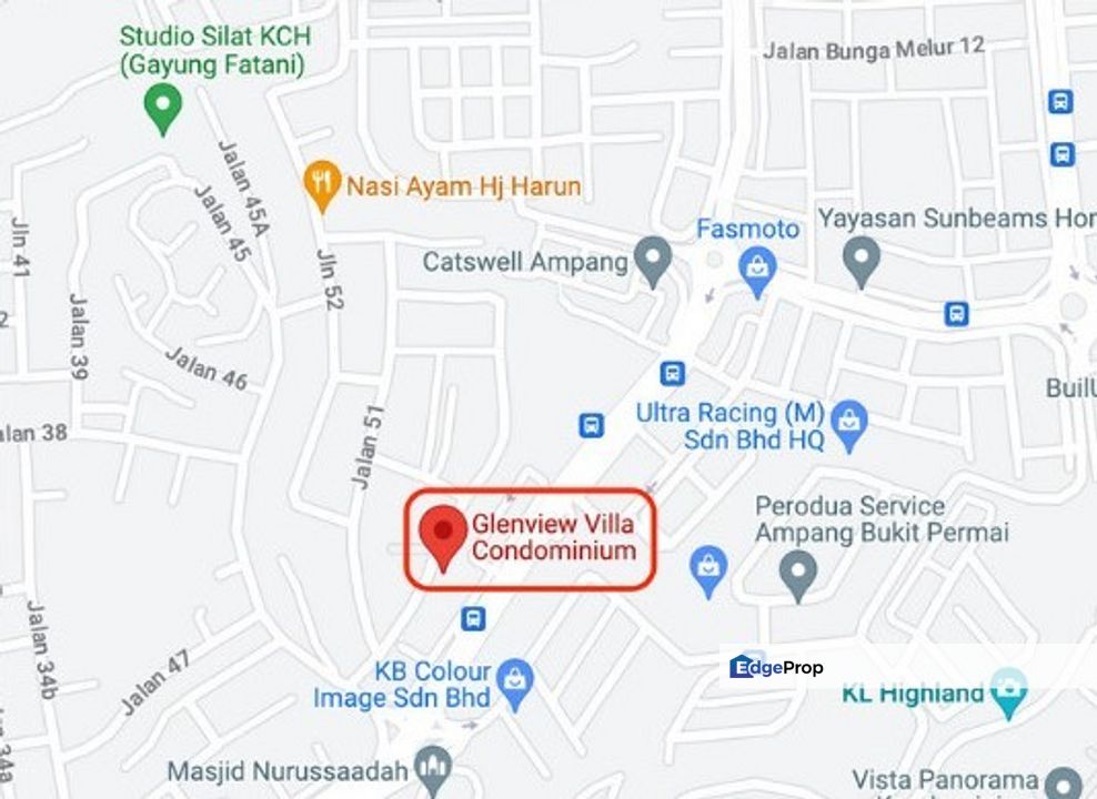 p Glen View Villa Kg Baru Cheras Kuala Lumpur Apartment for Sale , Selangor, Cheras