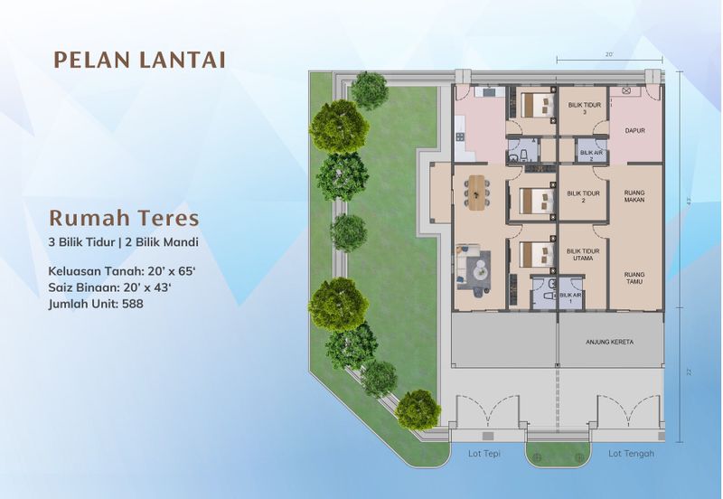 TAMAN LAGENDA TELUK INTAN