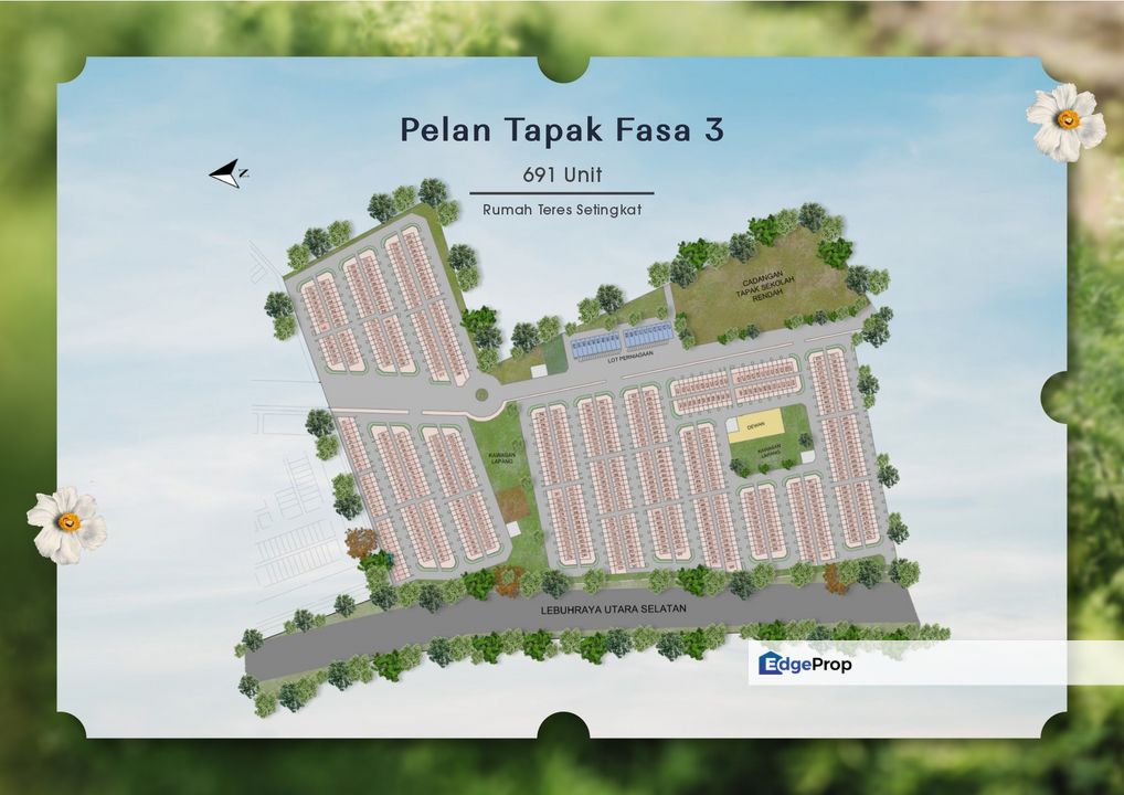 Rumah SelangorKU Bernam Jaya Selangor Terrace House for Sale, Selangor, Kerling