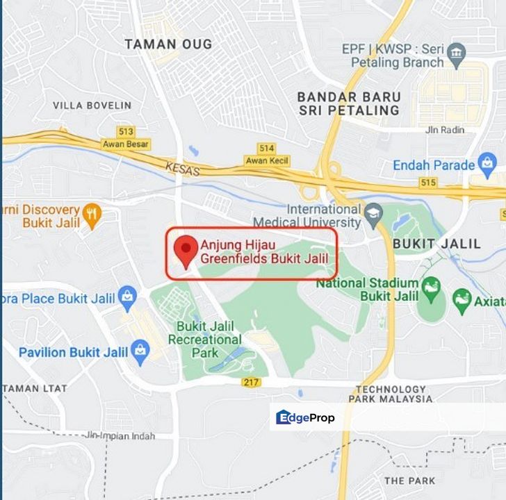 Anjung Hijau Condo GreenFields Bukit Jalil Kuala Lumpur for sale Freehold, Kuala Lumpur, Bukit Jalil