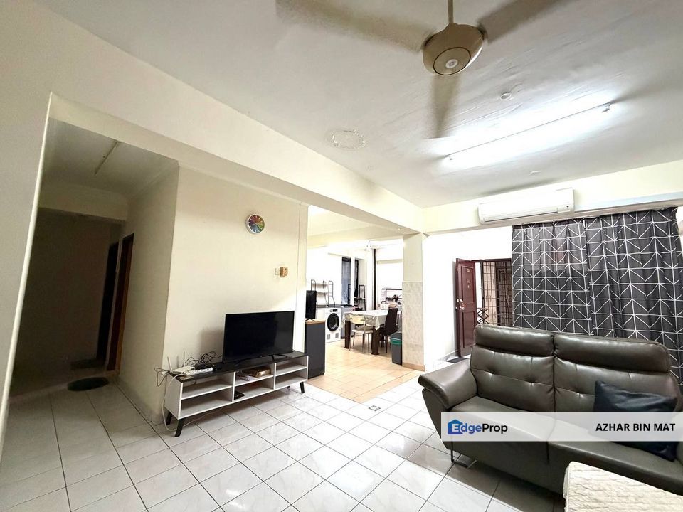 BIG & CORNER UNIT 1265sqft Bayu Tasik Condominium Bandar Sri Permaisuri Cheras Kl for Sale untuk dijual, Kuala Lumpur, Cheras