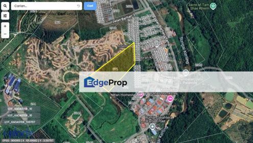 Kerling Agricultural Land Hulu Selangor Green Surroundings Near Main Road, Selangor, Kerling