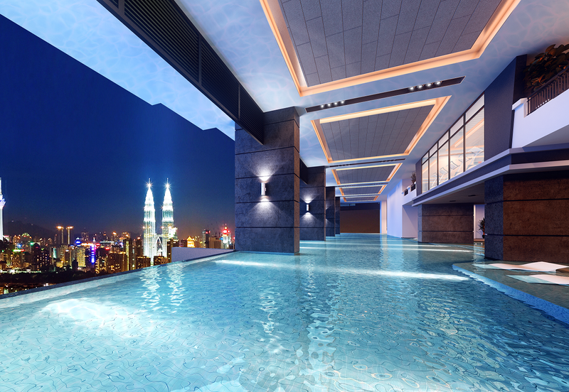 【KL CITY LUXURY CONDO】RM1800 Get 3R2B & Cashback Up 50k Big Balcony Layout @TRX