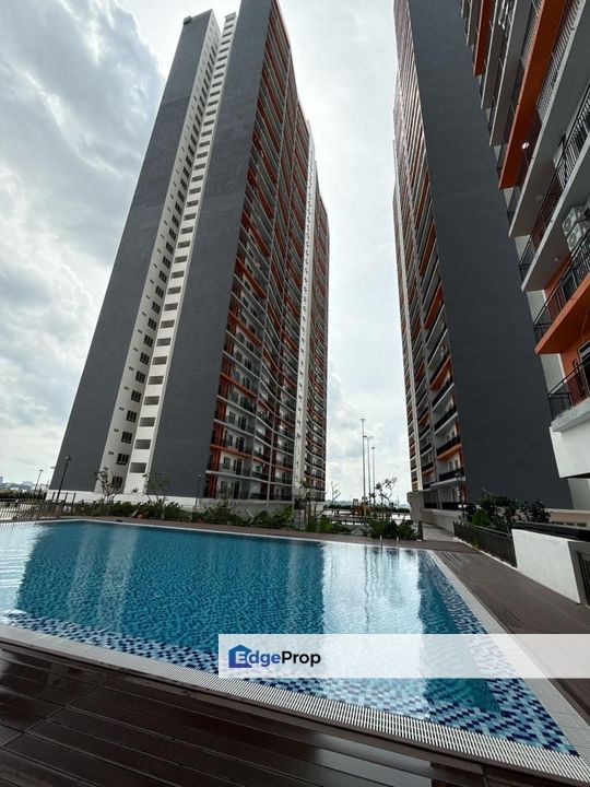 Brand New Jb Town Sri Amar One 49 Residence 3 Bed Twn Balcony Near Ciq, Johor, Johor Bahru