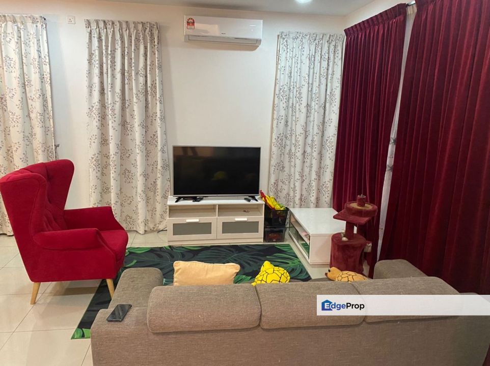 Good Location Taman Damansara Aliff Full Extend End Lot Double Storey, Johor, Johor Bahru