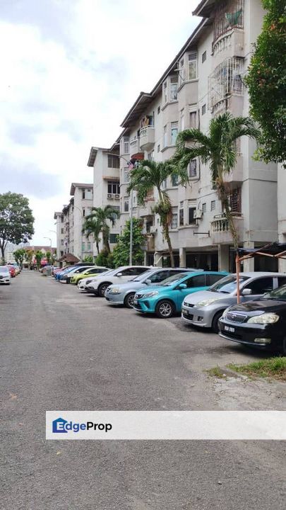 New Renovated Rumah Pangsa Ria Lima Kedai Low Floor With Balcony, Johor, Skudai