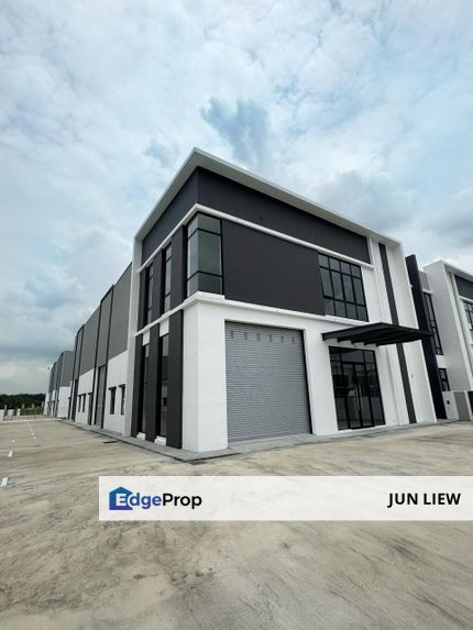 🏭 For Sale🔥EBP2 – Double Storey Semi-D Factory (New Brand Phase 3 - 2 units) EBP2 全新双层工厂出售 - 2间单位🔥, Johor, Senai