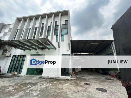  Rare 1.5-Storey Semi-D Factory @ Eco Business Park 1 – Ideal for Manufacturing, Warehouse, or E-commerce, Johor, Johor Bahru