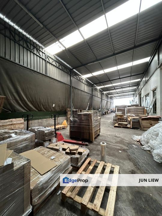  Rare 1.5-Storey Semi-D Factory @ Eco Business Park 1 – Ideal for Manufacturing, Warehouse, or E-commerce, Johor, Johor Bahru