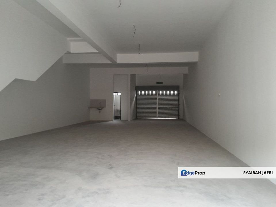 Bandar Cemerlang Ulu Tiram Shop For Rent Bare Unit, Johor, Ulu Tiram