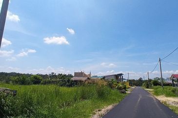 Batu 16 Tengku Mariam Ulu Tiram Village Land For Sale Convert Building Status