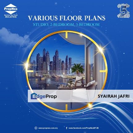 New Apartment JB For Sale Sea View, Johor, Johor Bahru