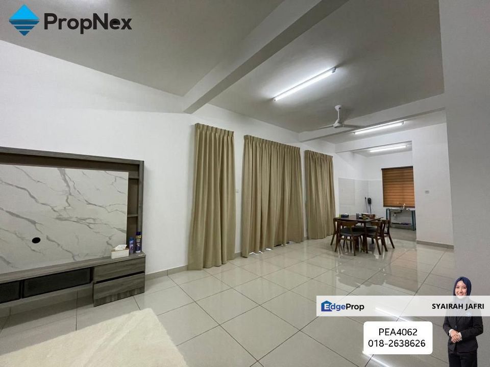 Precint D Bandar Cemerlang Cluster For Rent Fully All Race   Location : Bandar Cemerlang Ulu Tiram , Johor, Ulu Tiram