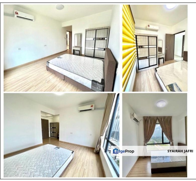 𝗖𝗲𝗻𝘁𝗿𝗮𝗹 𝗣𝗮𝗿𝗸 𝗙𝗼𝗿 𝗥𝗲𝗻𝘁 𝟰 𝗕𝗲𝗱 𝟯 𝗕𝗮𝘁𝗵 𝗙𝘂𝗹𝗹𝘆 𝗙𝘂𝗿𝗻𝗶𝘀𝗵𝗲𝗱, Johor, Johor Bahru