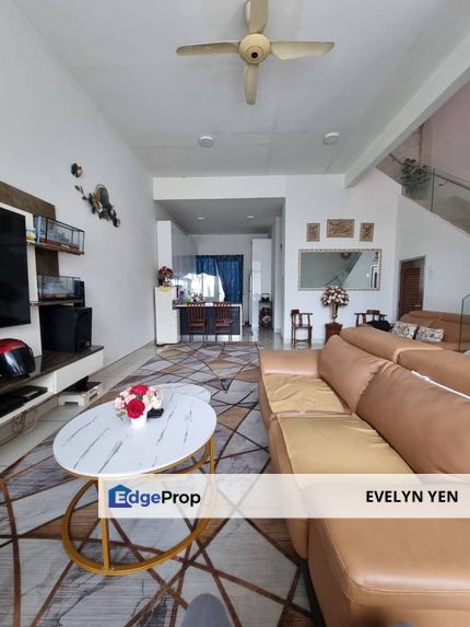 (Bandar Seri Alam) Emerald Residenz , Double Storey Terrace House, Freehold, Facing Garden., Johor, Masai