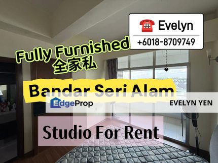 Bandar Seri Alam @Anjung Seri , Studio Fully Furnished., Johor, Masai