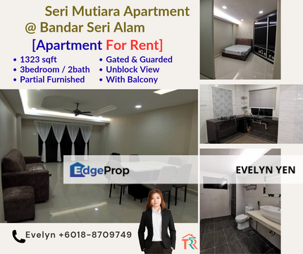 Bandar Seri Alam, Apartment ,Renovated Unit, Unblock View., Johor, Masai