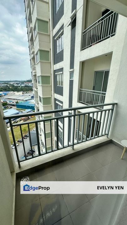 Permas Ville Apartment For Rent , Fully Furnished, 2 Bedroom, 2 Car Park., Johor, Permas Jaya/Senibong