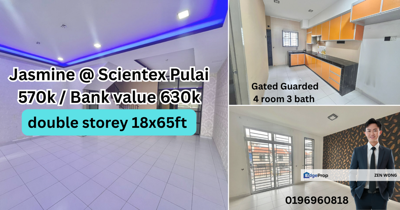 Scientex Pulai @ Taman Pulai Mutiara Double storey terrace, Johor, 