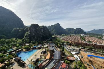Onsen Sunway City Ipoh lost world tambun sunway medical center ipoh city ulu kinta bercham move in condition facing theme park view
