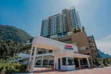 Onsen Sunway City Ipoh lost world tambun sunway medical center ipoh city ulu kinta bercham move in condition facing theme park view