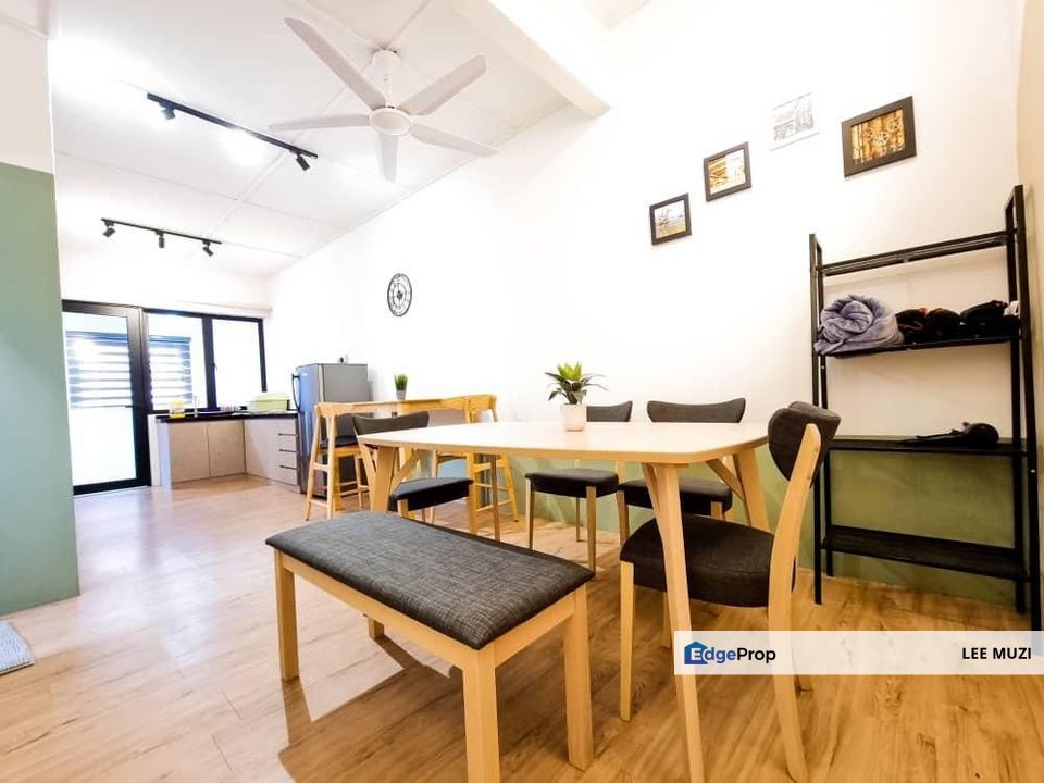 TAMAN PINJI MEWAH NEAR STATION 18 MENGLEMBU LAHAT FULLY FURNISHED SINGLE STOREY HOUSE FOR RENT, Perak, Lahat