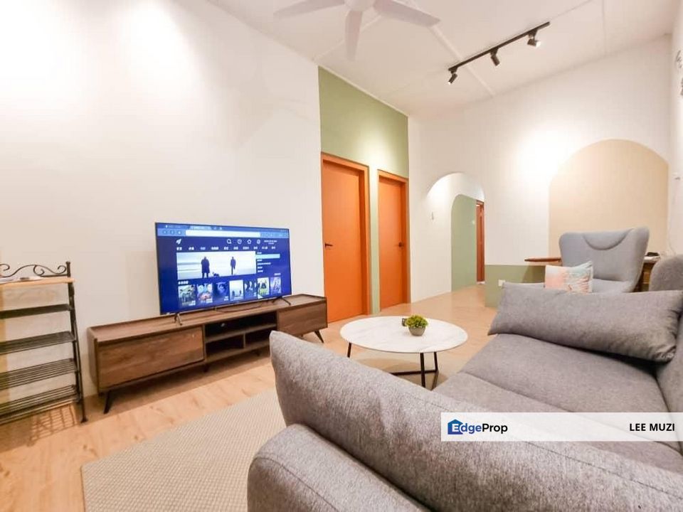 TAMAN PINJI MEWAH NEAR STATION 18 MENGLEMBU LAHAT FULLY FURNISHED SINGLE STOREY HOUSE FOR RENT, Perak, Lahat