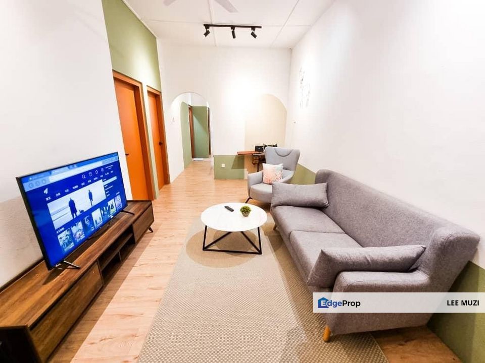 TAMAN PINJI MEWAH NEAR STATION 18 MENGLEMBU LAHAT FULLY FURNISHED SINGLE STOREY HOUSE FOR RENT, Perak, Lahat