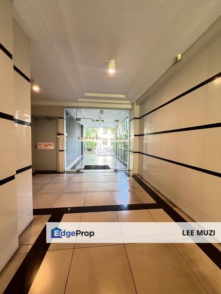 DAMAIPURI CONDO KAMPAR ROAD NEAR IPOH TOWN FREEHOLD HIGH FLOOR CORNER UNIT FURNISHED GATED GUARDED WITH BALCONY FOR SALE, Perak, Ipoh