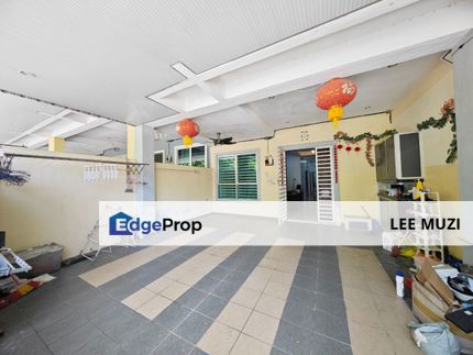 MENGLEMBU NEAR LAHAT SILIBIN FALIM IPOH TOWN PARTIAL FURNISHED FACING EMPTY LAND EXTENDED WITH AUTO GATE FOR SALE, Perak, Kinta