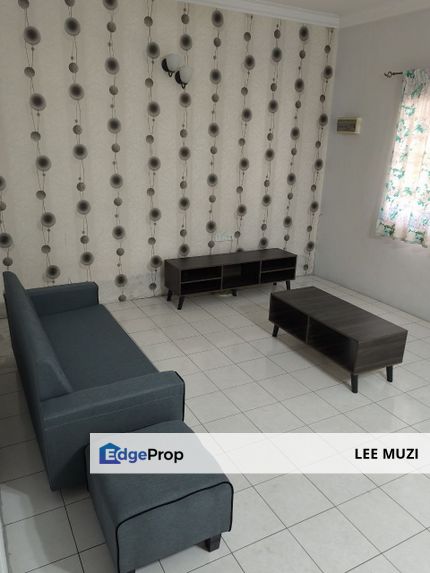 BERCHAM NEAR IPOH GARDEN TASEK IPOH TOWN FULLY FIRNISHED MOVE IN CONDITIONS EXTENDED DOUBLE STOREY STOREY HOUSE FOR RENT, Perak, Ipoh