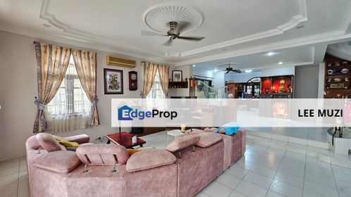 RENOVATED & EXTENDED SEMI-D FOR SALE @ IPOH GARDEN BOULEVARD NEAR KINTA CITY, BERCHAM & TAMBUN | FREEHOLD | PARTIALLY FURNISHED | GATED & GUARDED, Perak, Kinta