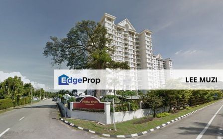 PRIMA IPOH CONDO IPOH TOWN AREA FULLY FURNISHED WITH 1 CAR PARK GATED GUARDED FOR RENT, Perak, Ipoh