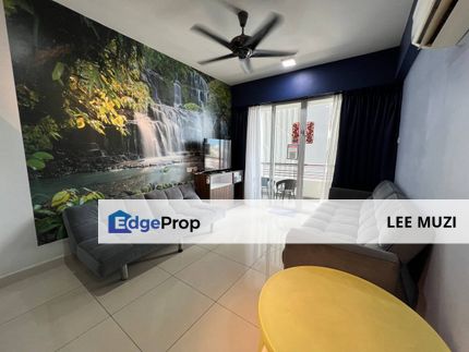 THE MAJESTIC CONDO IPOH TOWN FREEHOLD FURNISHED WITH BALCONY GATED GUARDED GOOD FOR INVESTMENT FOR SALE, Perak, Ipoh