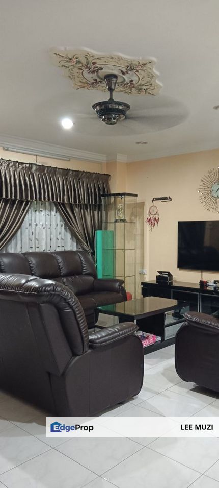 KLEBANG RIA NEAR TASEK MERU JALAN KUALA KANGSAR CHEMOR IPOH PARTIAL FURNISHED DOUBLE STOREY HOUSE FOR RENT, Perak, Ipoh