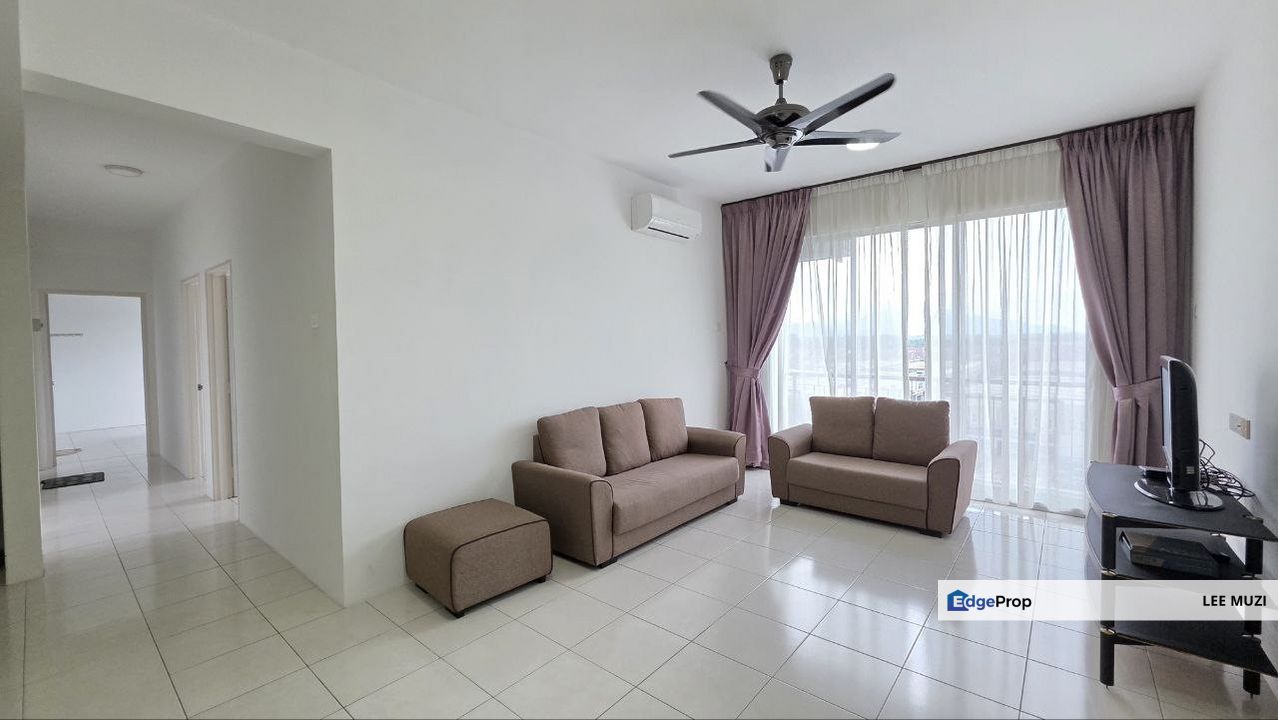 SERI TECOMA BANDAR SERI BOTANI IPOH NEAR AMPANG PENGKALAN FURNISHED HIGH FLOOR GATED GUARDED FOR RENT, Perak, Kinta