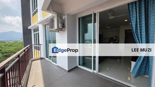 THE MAJESTIC CONDO IPOH TOWN PARTIAL FURNISHED WITH 1 CAR PARK FOR RENT, Perak, Kinta