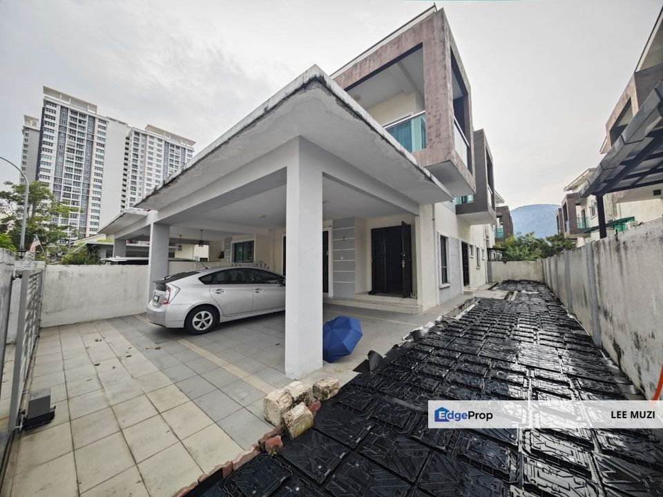 TAMAN MERU MUTIARA NEAR KLEBANG JELAPANG GATED GUARDED PARTIAL FURNISHED DOUBLE STOREY SEMI D FOR RENT, Perak, Kinta