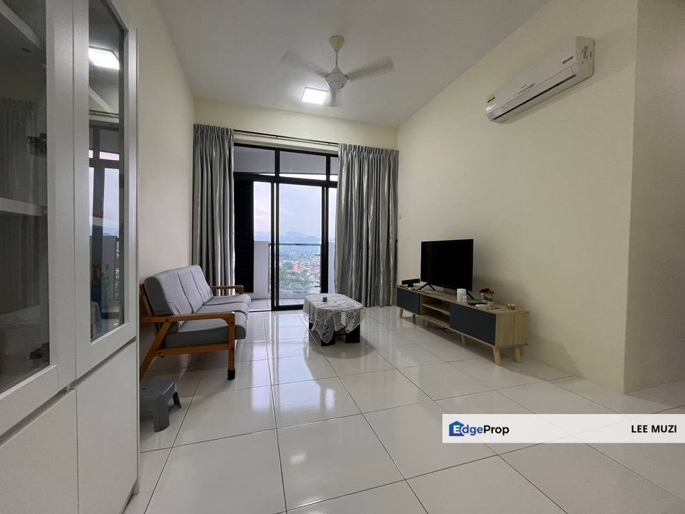 OASIS CONDOMINIUM IPOH TOWN FREEHOLD HIGH FLOOR FURNISHED CORNER LOT FOR SALE, Perak, Ipoh