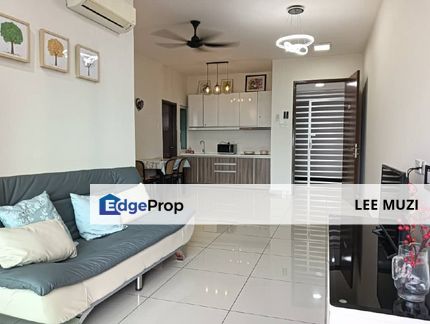 THE MAJESTIC CONMINIUM IPOH TOWN AREA FULLY FURNISHED WITH 1 CAR PARK FOR RENT, Perak, Kinta