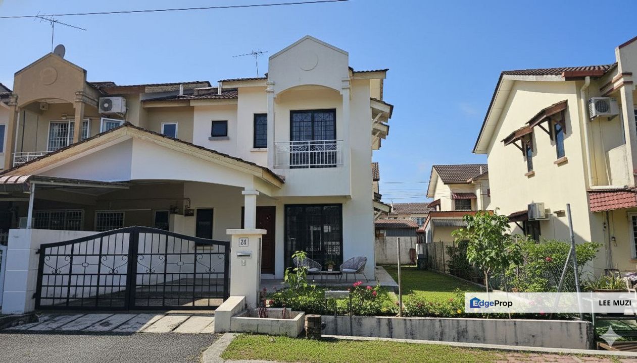 BERCHAM SUNWAY TAMBUN IPOH FULL LOAN CASH OUT INTERMEDIATE CORNER DOUBLE STOREY TERRACE HOUSE FOR SALE, Perak, Ipoh