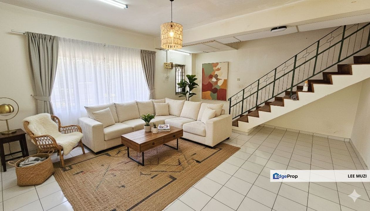 BERCHAM SUNWAY TAMBUN IPOH FULL LOAN CASH OUT INTERMEDIATE CORNER DOUBLE STOREY TERRACE HOUSE FOR SALE, Perak, Ipoh