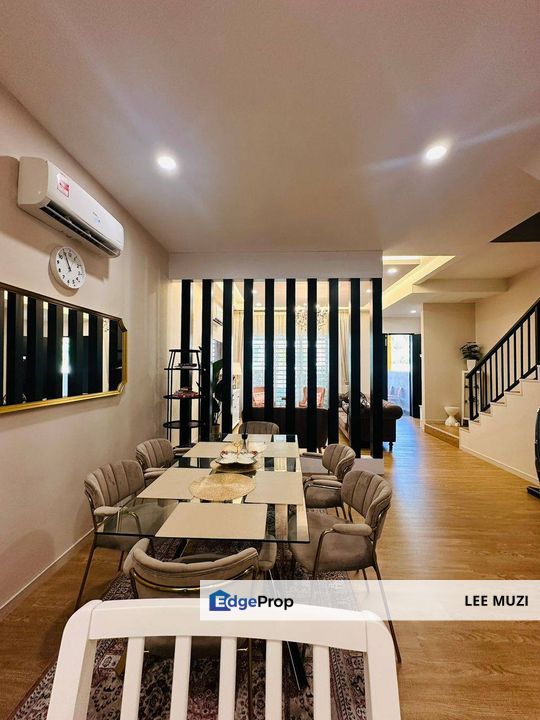 LAHAT MINES MENGLEMBU STATION 18 PARTIAL FURNISHED RENOVATED DOUBLE STORY TERRACE HOUSE FOR RENT / SALE, Perak, Kinta