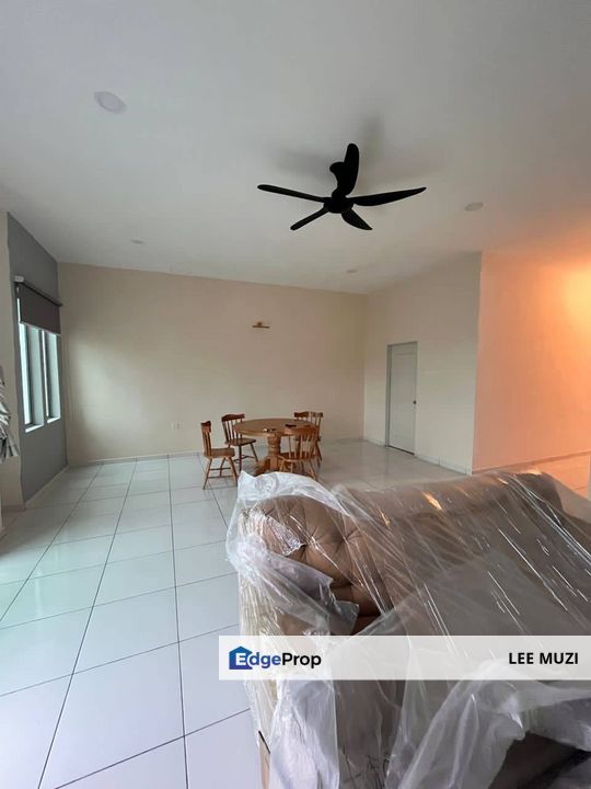LAHAT MINES STATION 18 MENGLEMBU IPOH PARTIAL FURNISHED NICE VIEW DOUBLE STOREY SUPERLINK TERRACE HOUSE FOR RENT, Perak, Lahat
