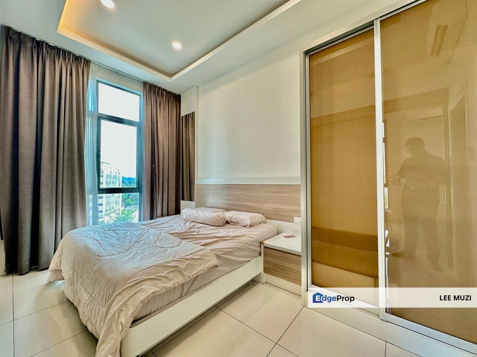 POLO RESIDENCE TIGER LANE IPOH TOWN FREEHOLD PARTIAL FURNISHED CONDOMINIUM WITH BALCONY FOR SALE, Perak, Kinta