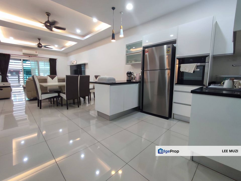 KLEBANG CHEMOR NEAR MERU MODERN RENOVATION EXTENDED FURNISHED MOVE IN CONDITIONS DOUBLE STOREY HOUSE FOR SALE, Perak, Kinta