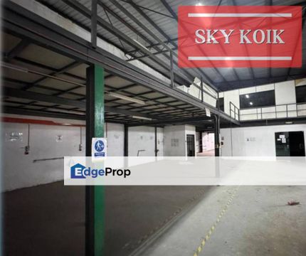 Kulim 1.5 Storey Semi-D factory for Rent!, Kedah, Kulim