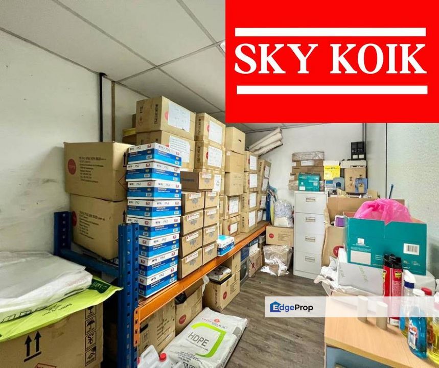 Mak Mandin 1.5 storey terrace light industry for sale, Penang, Butterworth