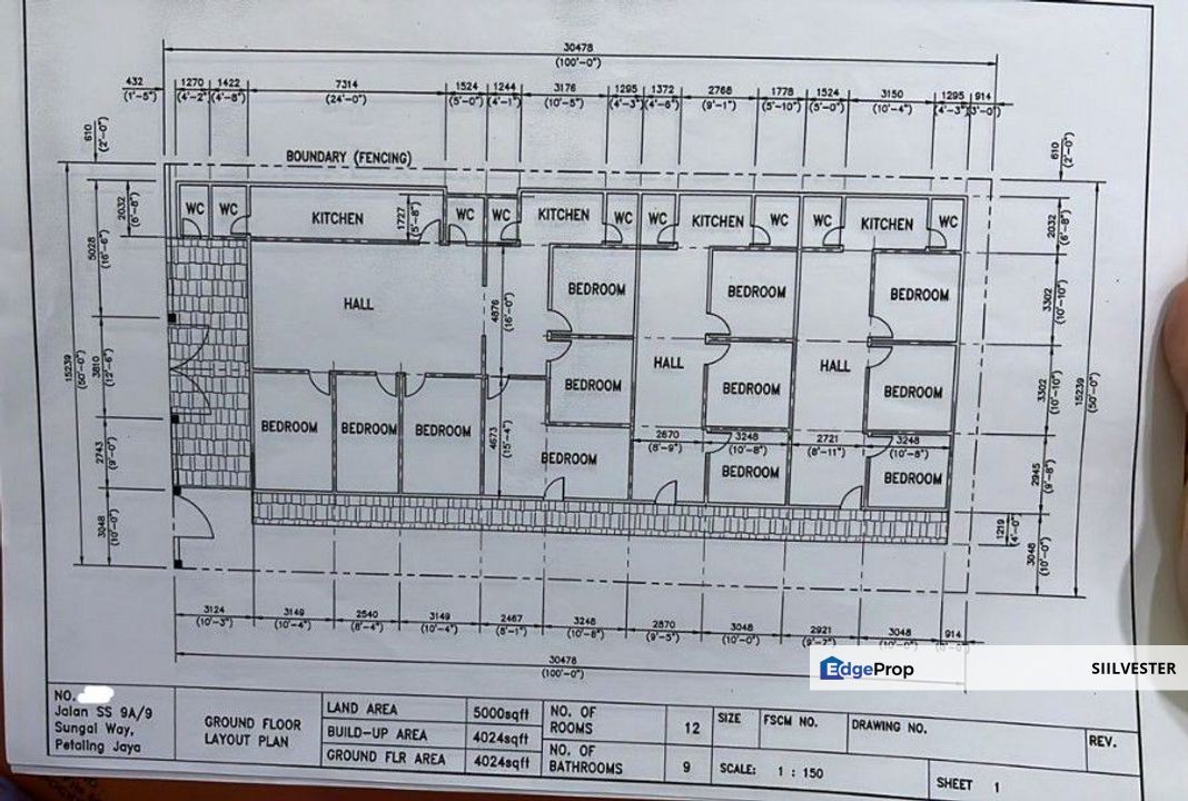 Single Storey Bungalow 🏡 @ SS9A/9, Petaling Jaya For Sale RM 950,000  4,750sqft 10B 9B Leasehold Remaining 90years, Selangor, Petaling Jaya