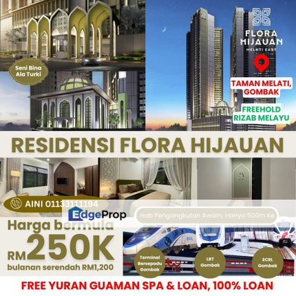 Flora Hijauan @ Melati East, Gombak, Selangor, Gombak